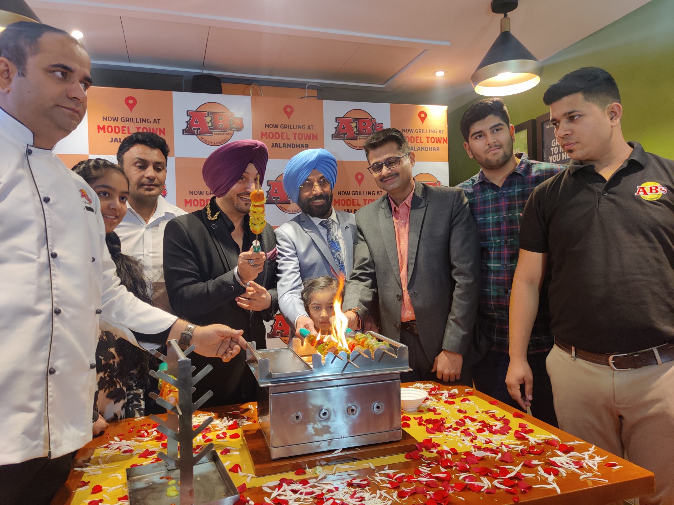 Renowned Singer Inderjit Nikku Opens Absolute Barbecues First Wish