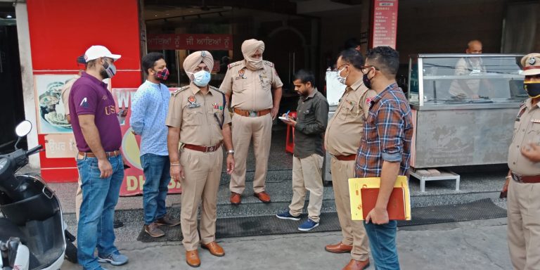 कोविड प्रोटोकॉल को सख़्ती से लागू करने के लिए होटलों, रेस्तरां और बार में विशेष जांच अभियान की शुरुआत – पुलिस कमिश्नर गुरप्रीत सिंह भुल्लर