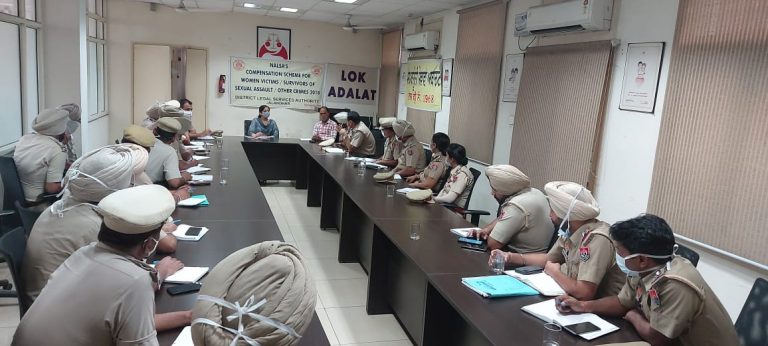 11 सितम्बर को लगने वाली लोक अदालतों दौरान कम्पाऊंडेबल मामलों की अधिक से अधिक एनट्रैंस /कैंसलेशन रिपोर्टों सम्बन्धित अदालतों में पेश की जाएँ: सी.जे.एम.