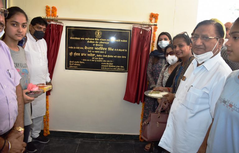 ਸੁੰਦਰ ਸ਼ਾਮ ਅਰੋੜਾ ਨੇ ਵਿਦਿਆਰਥੀਆਂ, ਖਿਡਾਰੀਆਂ ਅਤੇ ਲੋਕਾਂ ਲਈ 3 ਅਹਿਮ ਪ੍ਰੋਜੈਕਟ ਕਰਵਾਏ ਸਮਰਪਿਤ