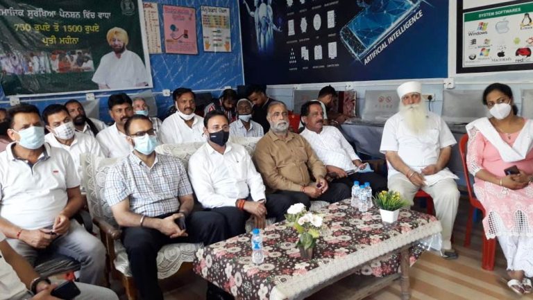 ਰਾਜ ਸਰਕਾਰ ਨੇ ਲੋੜਵੰਦਾਂ ਲਈ ਚਲ ਰਹੀ ਸਮਾਜਿਕ ਸੁਰੱਖਿਆ ਪੈਨਸ਼ਨ ਦੀ ਰਾਸ਼ੀ ਕੀਤੀ ਦੁੱਗਣੀ