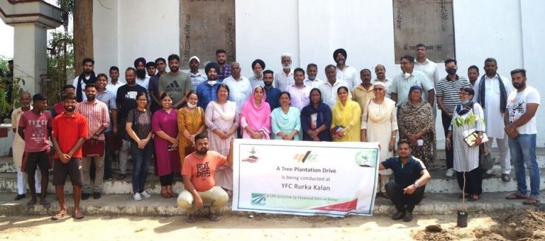 यूथ फ़ुटबाल क्लब और ग्राम पंचायत रुड़का कलाँ ने गाँव और आस -पास के इलाको में लगाए 2000 से अधिक पौधे