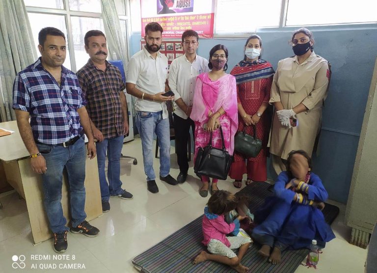 ਨਸੇ ਦੀ ਹਾਲਤ ਵਿੱਚ ਮਿਲੀ ਮਹਿਲਾ ਲਈ ਮਸੀਹਾ ਬਣ ਕੇ ਸਾਹਮਣੇ ਆਇਆ ਸਖੀ ਵਨ ਸਟਾਪ ਸੈਂਟਰ ਪਠਾਨਕੋਟ