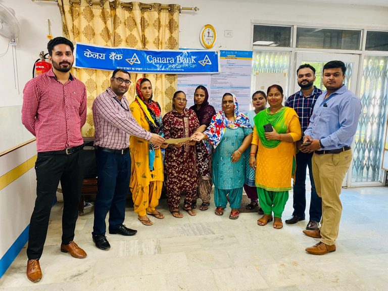 पंजाब राज्य देहाती आजीविका मिशन के अंतर्गत ब्लाक भोगपुर के सेल्फ हेल्प ग्रुपों की केस क्रेडिट लिमट जारी