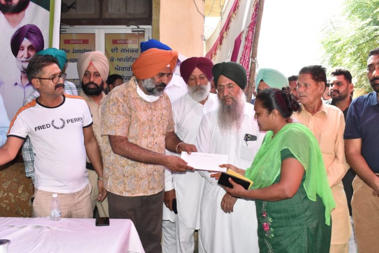 परगट सिंह ने समाज के हर वर्ग की भलाई की वचनबद्धता को दोहराया