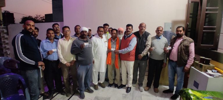 कार्यकर्ताओं के सम्मान और पार्टी की मजबूती के लिए समय-समय पर सौंपी जाती हैं जिम्मेदारियां: चेयरमैन मरवाहा