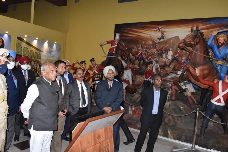 PUNJAB GOVERNOR VISITS JANG-E-AZADI, TOOK ROUND OF GALLERIES SHOWCASING FREEDOM STRUGGLE