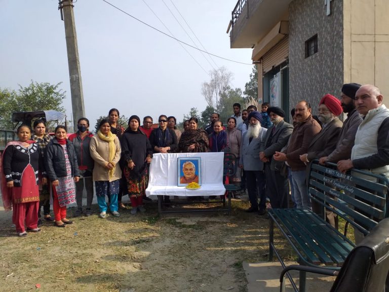 पक्ष  और विपक्ष में सुशासन का पाठ पढ़ाया अटल जी ने :- कुलविंदर सिंह जंडा।