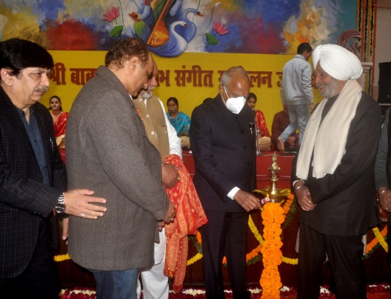 GOVERNOR PUNJAB INAUGURATES 146th SHRI BABA HARIVALLABH SANGEET SAMMELAN