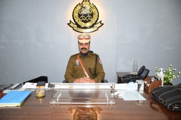 Sh. Dhruman H Nimbale took over the charge as SSP Hoshiarpur