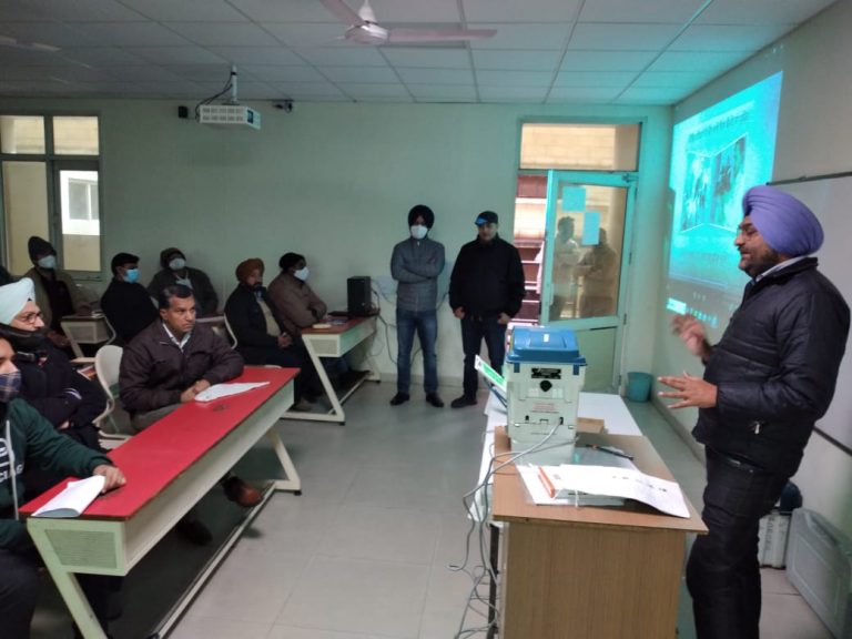 FIRST TRANING OF OVER 14,000 POLLING STAFF HELD AT NINE LOCATIONS