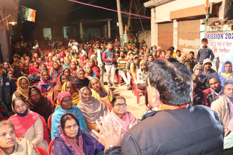 अरोड़ा की रैलियों में उमड़ रहा जनसमूह, मिल रहा भारी जनसमर्थन