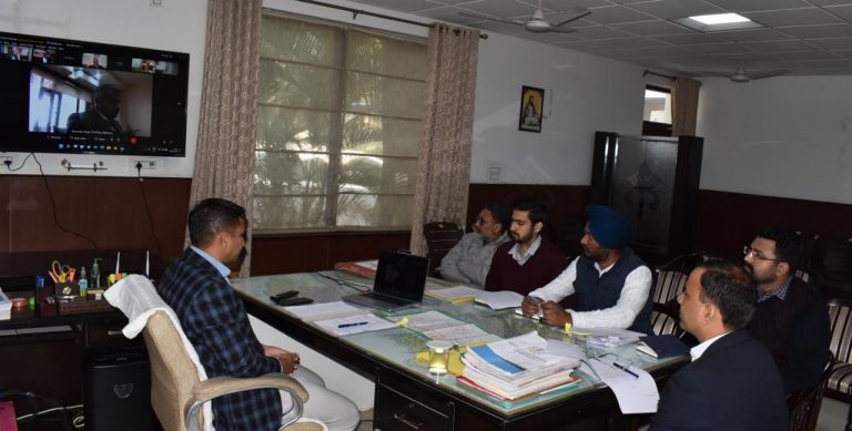 48 FLOOD PROTECTION WORKS WORTH RS. 21.63 CRORE TO BE COMPLETED IN JALANDHAR- DC GHANSHYAM THORI