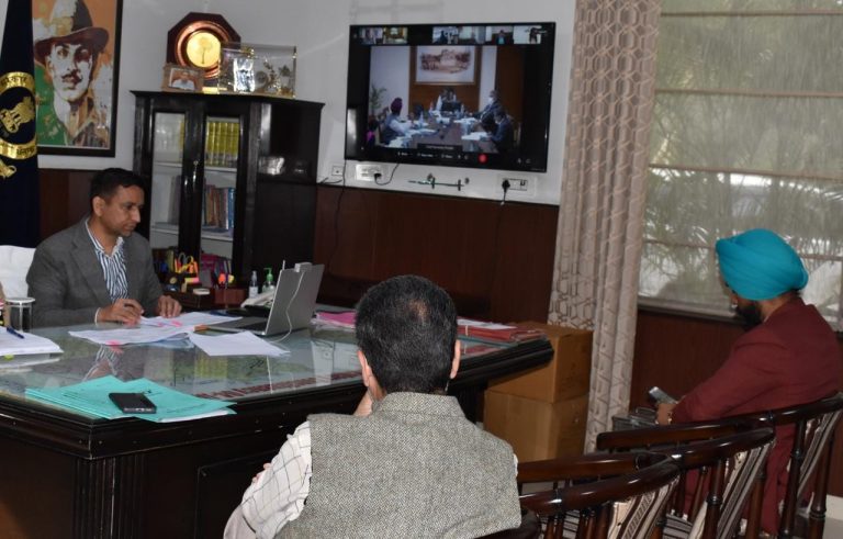 डिप्टी कमिशनर ने आधिकारियों को जालंधर में हाईवे प्रोजैक्टों के लिए ज़मीन एक्वायर करने के काम में तेज़ी लाने के लिए कहा