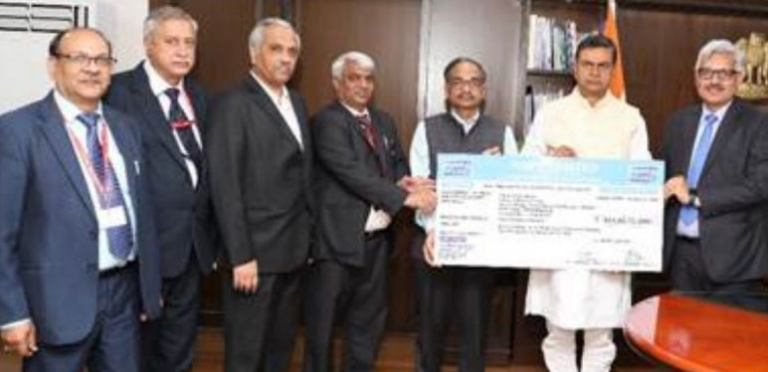 NHPC pays an interim dividend of Rs. 933.61 crore to the Government of India for FY 2021-