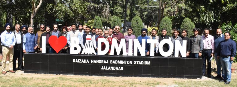 हंसराज बैडमिंटन स्टेडियम में 30 लाख की 5 परियोजनाओं का शुभारम्भ