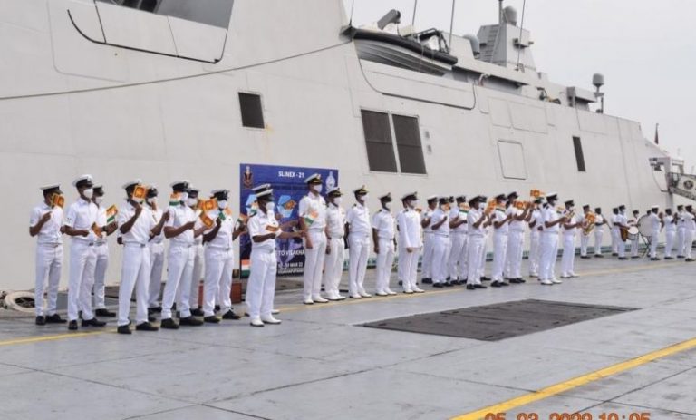 SRI LANKA – INDIA BILATERAL MARITIME EXERCISE SLINEX 07-10 MAR 22
