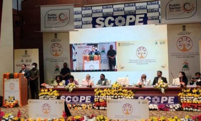 Shri Narayan Rane launches Special Entrepreneurship Promotion Drive for Women – “SAMARTH” on the occasion of International Women’s Day 2022