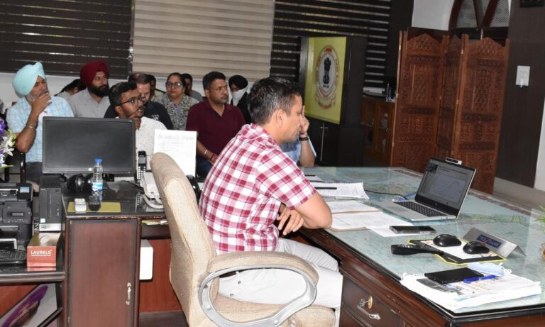 ज़िले में अब तक 312517 मीटरिक टन गेहूँ की आमद: घनश्याम थोरी