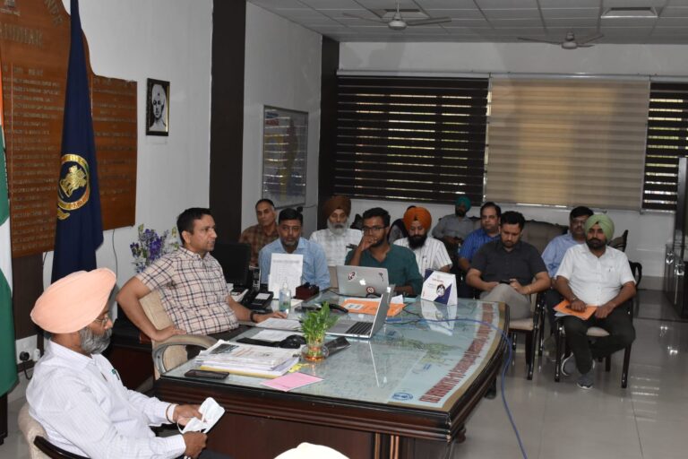 ADMINISTRATION ALL SET FOR SERIES OF ACTIVITIES IN JALANDHAR UNDER AZADI KA AMRIT MAHAUTSAV THROUGH MAXIMUM PARTICIPATION OF PEOPLE: DC GHANSHYAM THORI