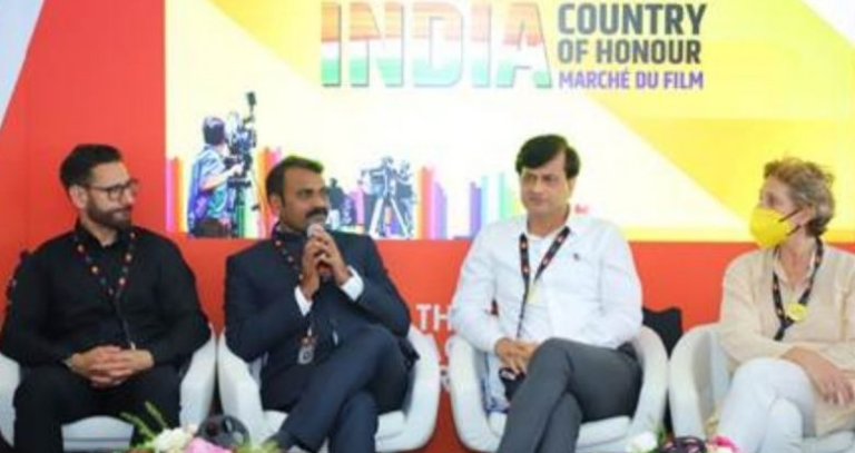 Come, Shoot your Movies In India: Union Minister of State Dr L. Murugan at Cannes