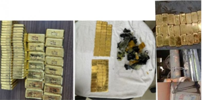 DRI seizes 15.93 kg of foreign-origin gold worth Rs 8.38 crore smuggled via the Indo-Myanmar border in Guwahati and Dimapur