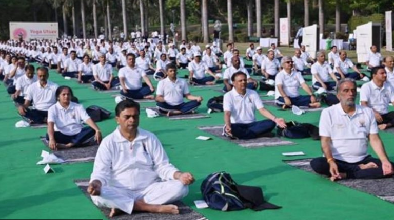 Yoga Utsav was organized ahead of the International Day of Yoga 2022