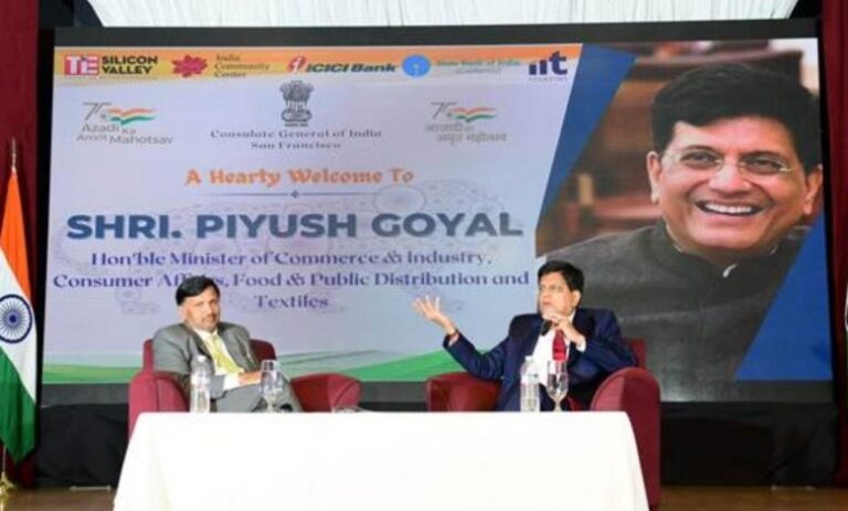 Indian Diaspora in the US are true ambassadors of the philosophy of ‘Vasudhaiva Kutumbakam’ – Shri Goyal