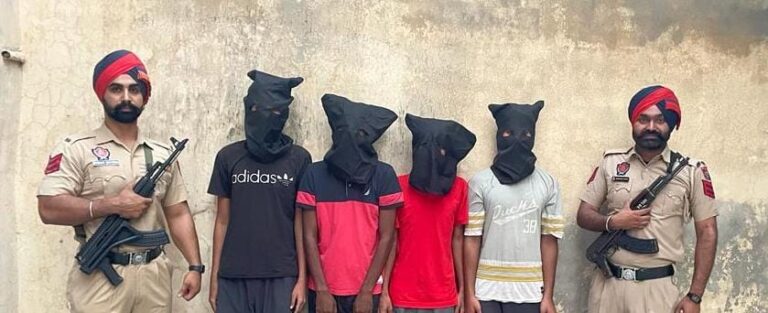 उत्तराखंड माइनिंग व्यापारी के दो कातिलों समेत बम्बीहा गैंग के चार शूटर पंजाब से गिरफ़्तार
