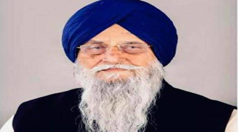 अकाली दल के वरिष्ठ नेता रंजीत सिंह ब्रह्मपुरा का निधन, पीजीआई में ली आखिरी सांस