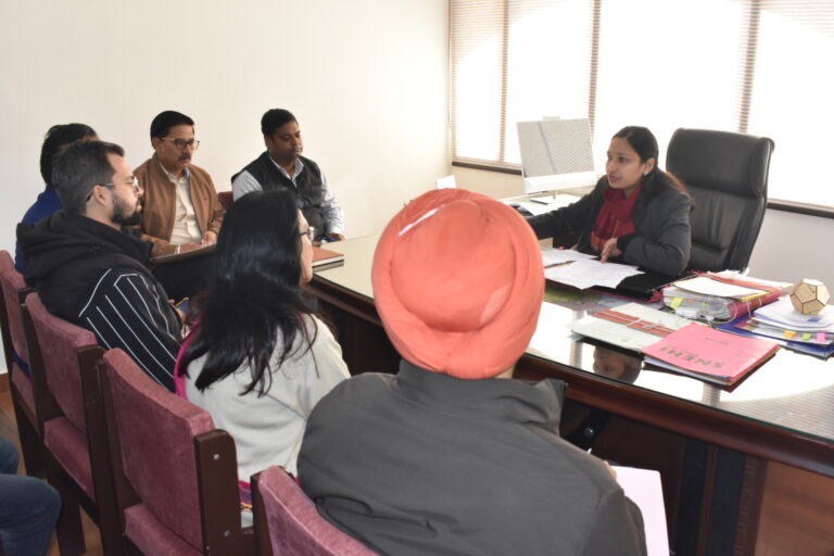 भंगी चोअ को साफ करने व कूड़े से मुक्त करने के लिए 8 से 24 फरवरी तक चलाया जाएगा सफाई अभियान: कोमल मित्तल