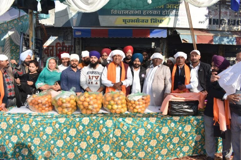 श्री गुरु रविदास महाराज की शिक्षाओं ने हमेशा मानवता, सामाजिक समरसता व भाईचारे का दिया संदेश: ब्रम शंकर जिंपा