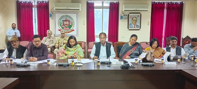 नगर निगम की ओर से 2023-24 के लिए 7501.65 लाख रुपए का बजट पास: मेयर सुरिंदर कुमार
