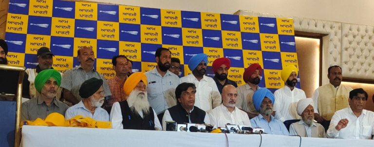 जालंधर उपचुनाव: कश्यप राजपूत समाज ने आप को दिया समर्थन