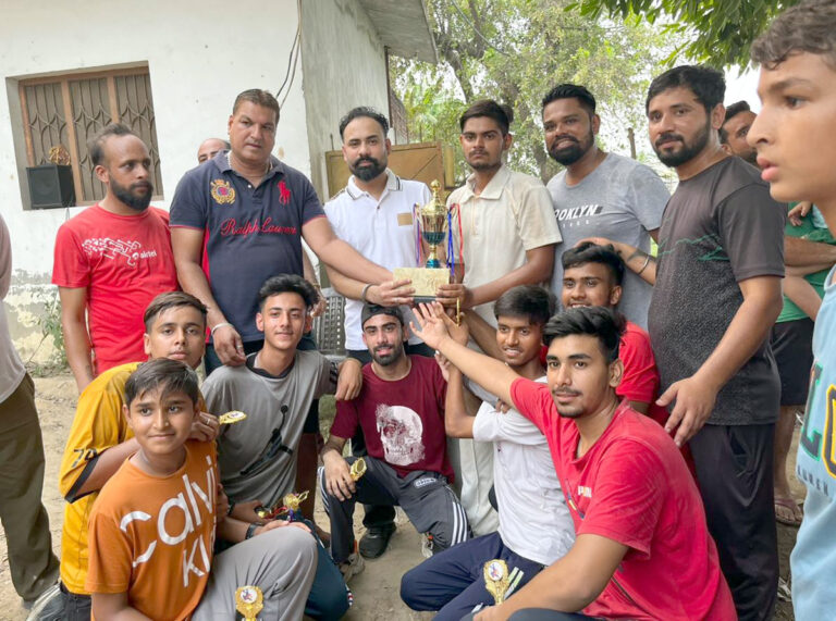 मेजबान मनसा देवी क्रिकेट क्लब ने अंडर-15 टूर्नामेंट में दर्ज की शानदार जीत