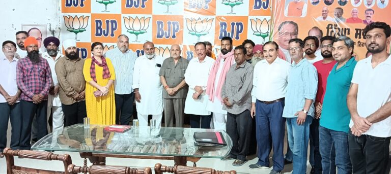 सुनील जाखड़ के होशियारपुर आगमन पर कार्यकर्ताओं व आम जनता में खुशी की लहर : खन्ना