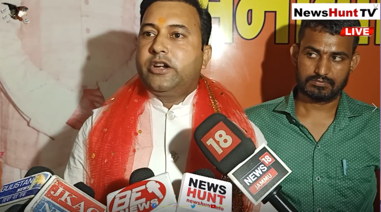 Jammu Live: पीएम मोदी के नेतृत्व में वाल्मिकी समाज को मिला सम्मान: रविंदर रैना | Jammu| News Hunt