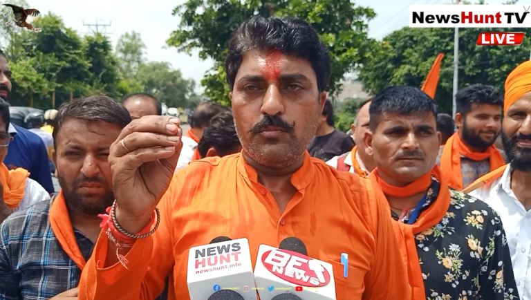 Jammu Live: शिवसेना हिंदुस्तान पार्टी युवा प्रदेश अध्यक्ष गणेश चौधरी | News Hunt