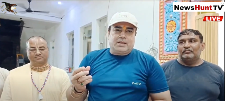 Jammu Live: ब्रह्म ज्योत सत्ती ने भागवत कथा समागम में भाग लिया और भंडारे का उद्घाटन किया। News Hunt