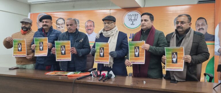 Ashok Koul releases BJP calendar