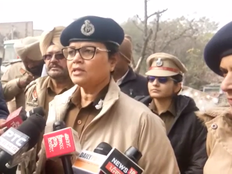 Hoshiarpur: DGP Shashi Prabha on routine checkup at Hoshiarpur | News Hunt