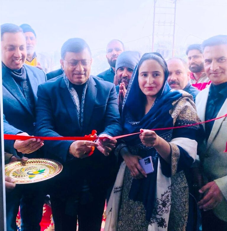Vibodh inaugurates JK Material Testing House Infracone & Consultancy in Jammu.