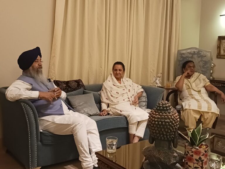 भाजपा की राष्ट्रीय कार्यकारिणी सदस्य अमनजोत कौर रामूवालिया