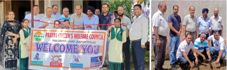 प्रयास संस्था ने अडाप्ट किये सरकारी प्राइमरी स्मार्ट स्कूल में बनवाई मिड-डे-मील शेड