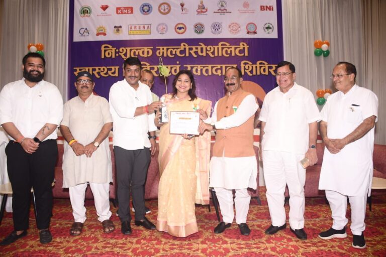 तरोताज़ा ज़िंदगी जीने रक्तदान करें: पायल लाठ