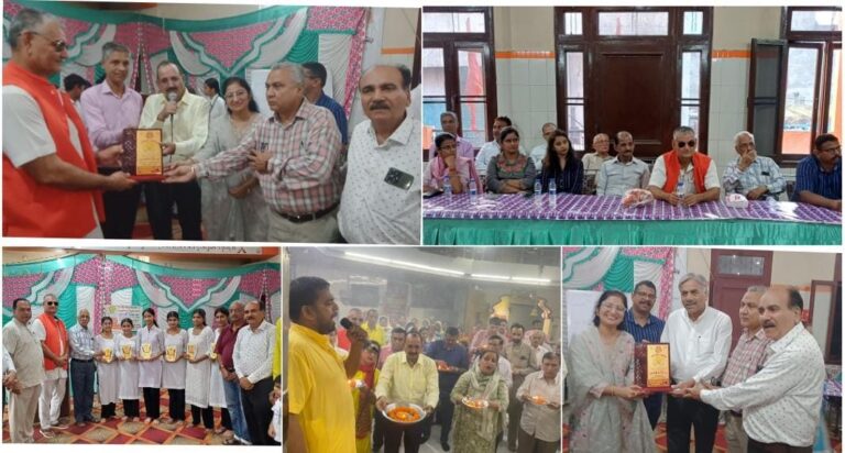 श्री छिन्नमस्तिका मंदिर कटैहरा चौक में मनाई पंडित श्रद्धा राम फिल्लौरी की जन्म जयंती