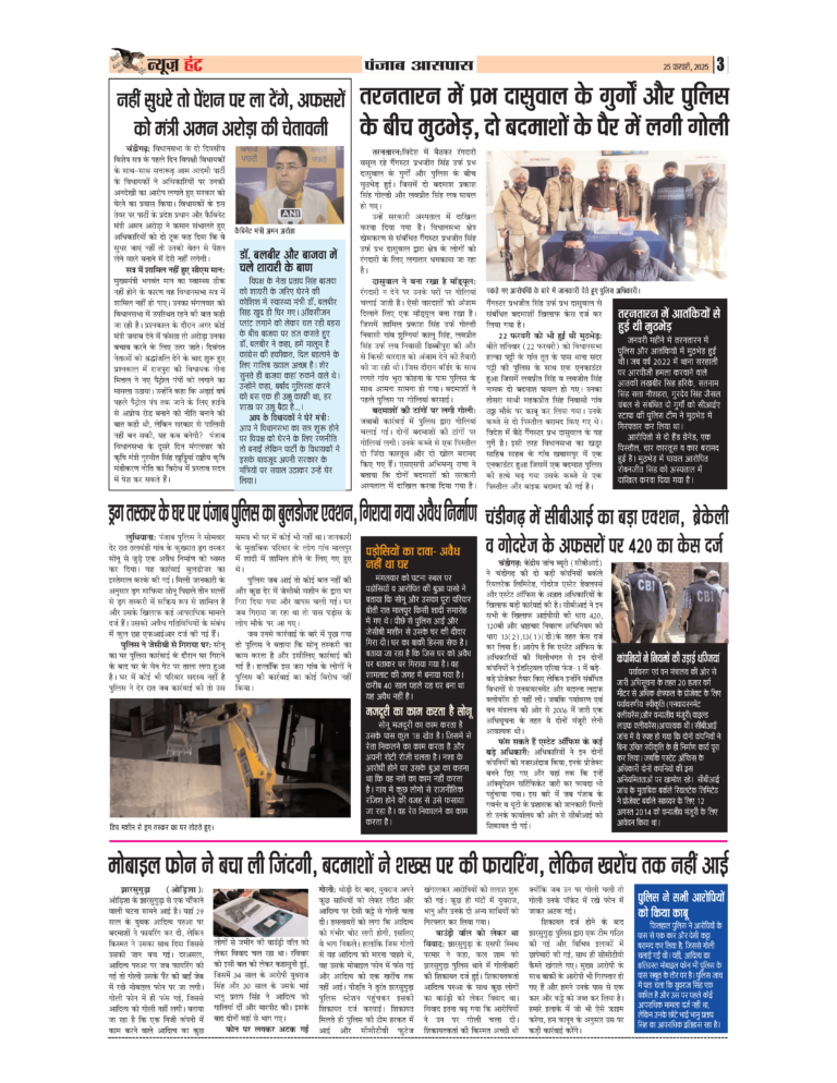 News Hunt Daily Evening E-Paper 25-02-2025 Page 3