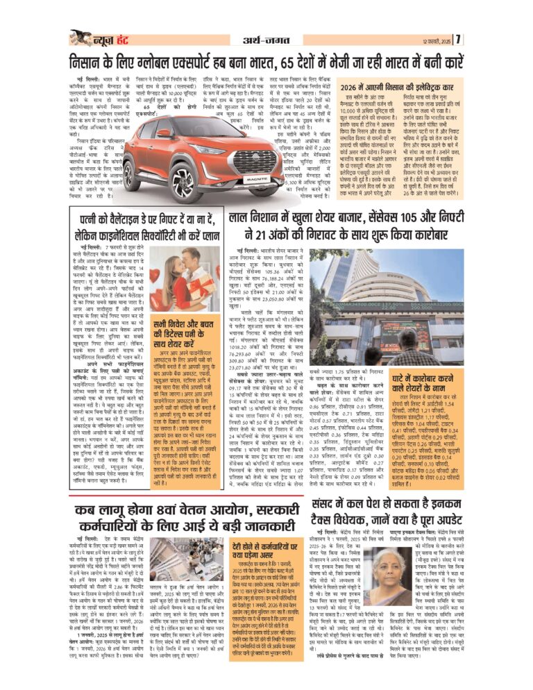 News Hunt Daily Evening E-Paper 12-02-2025 Page 7