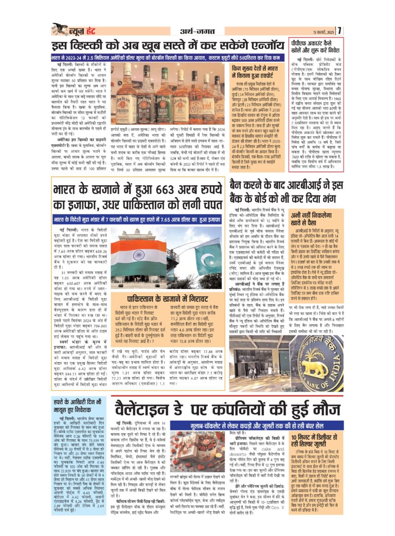 News Hunt Daily Evening E-Paper 15-02-2025 Page 7