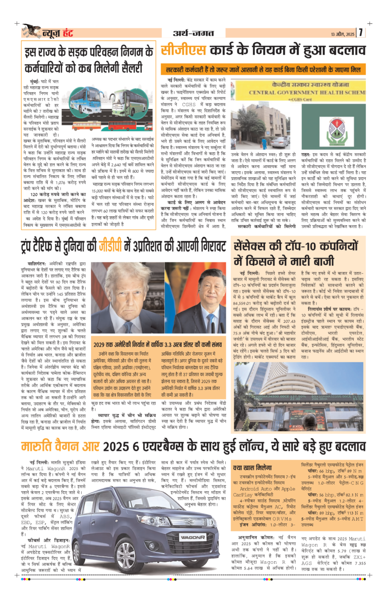 News Hunt Daily Evening E-Paper 13-04-2025 Page 7